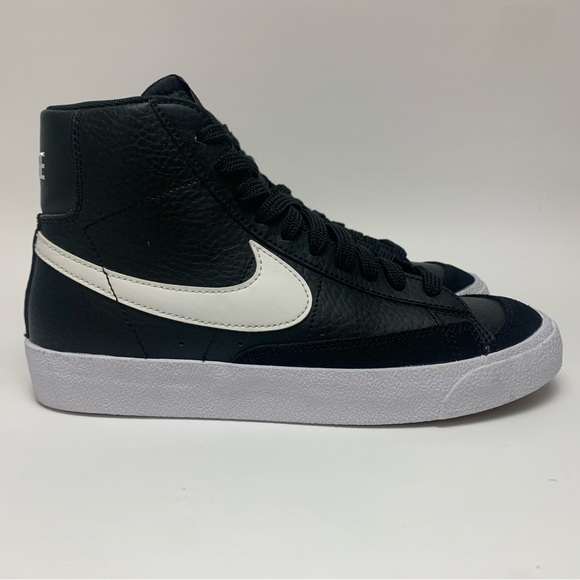 Nike Blazer Mid '77 (GS) Black/White Grade School DA4086-002 Size 6Y - Picture 4 of 14